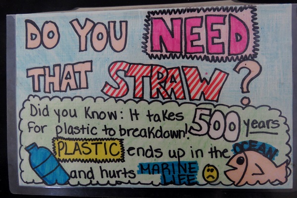 Do you need that straw?