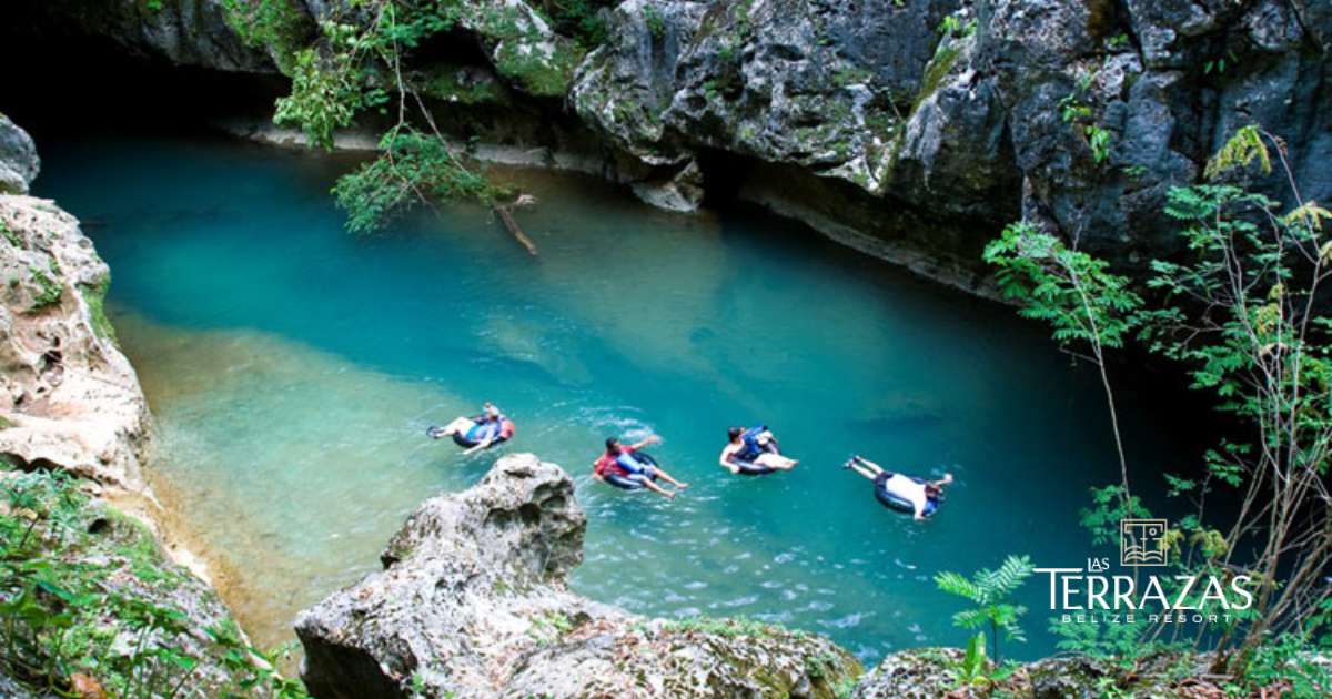 Belizean Cave Tubing