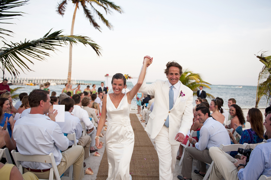 Beach Ceremony wedding venue at Las Terrazas Resort